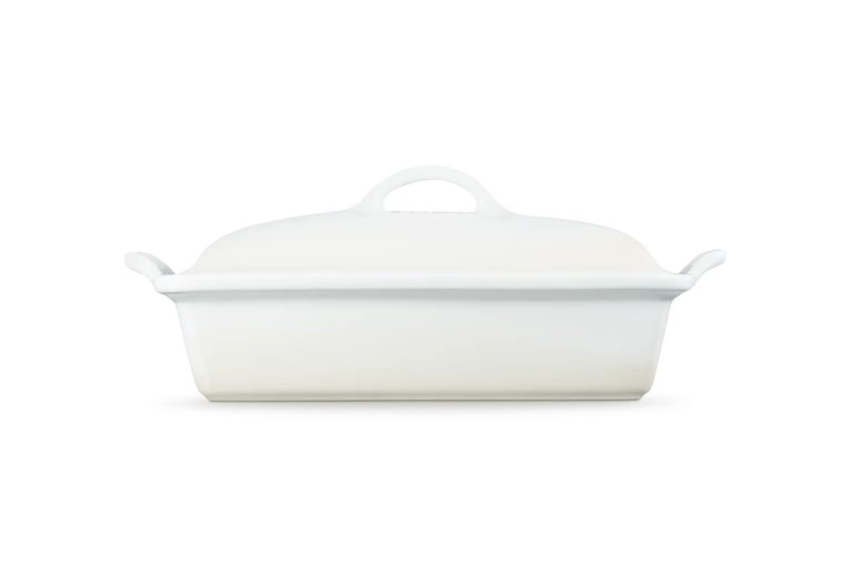 Le Creuset - Prostokątna ceramiczna forma do pieczenia 3,8 l meringue