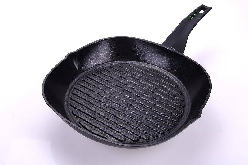 Moneta - Patelnia grillowa 28 cm, Nova, indukcja
