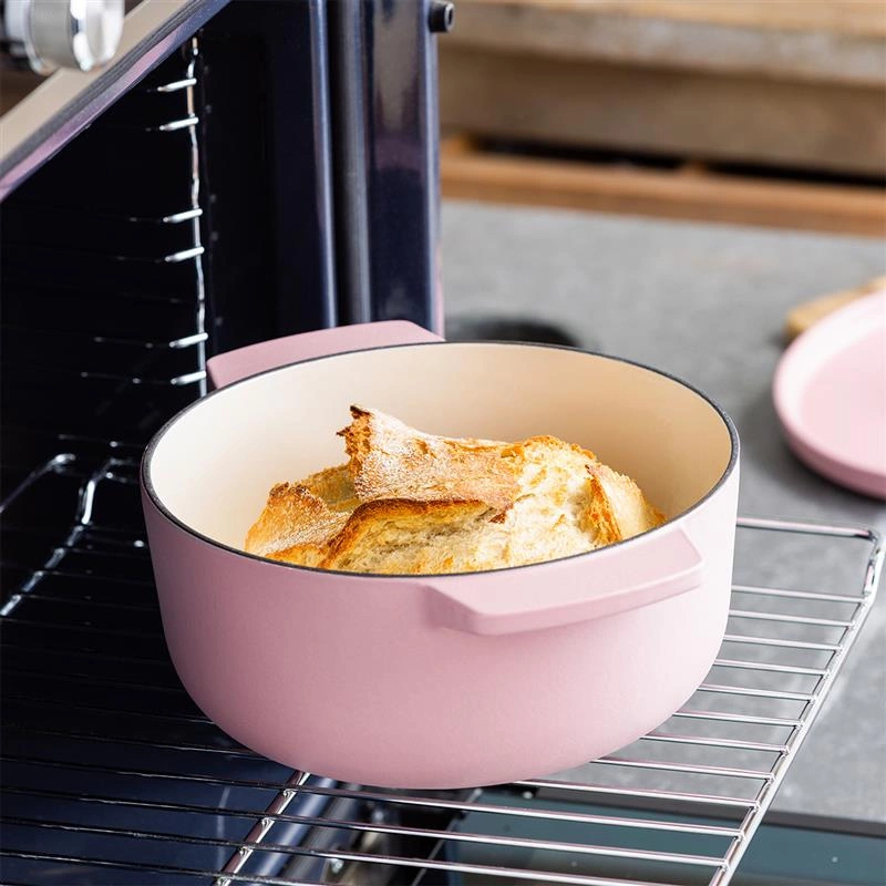 KitchenAid - garnek żeliwny 3,3L Dried Rose