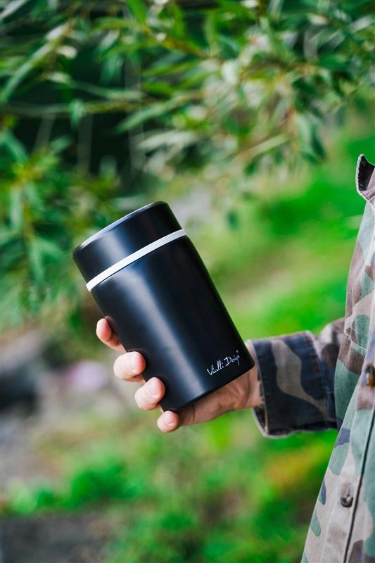 Vialli Design - Termos obiadowy 500ml FUORI grafitowy