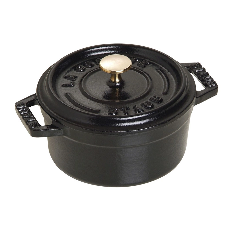 Staub - garnek brytfanna żeliwna czarna 0,25 l 10 cm
