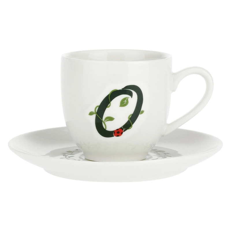 La Porcellana Bianca - filiżanka ze spodkiem 90 ml, Wzór O Solotua