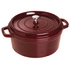 Staub - garnek brytfanna żeliwna bordowa 6,7 l 28 cm