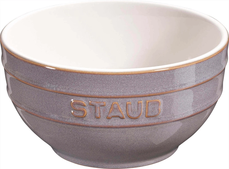Staub - zestaw 4 misek okrągłych 14 cm antyczny grafitowy Serving