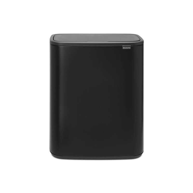 Brabantia - kosz na śmieci Bo Touch Bin 60L (2 x 30) czarny