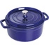Staub - garnek brytfanna żeliwna niebieska 3,8 l 24 cm