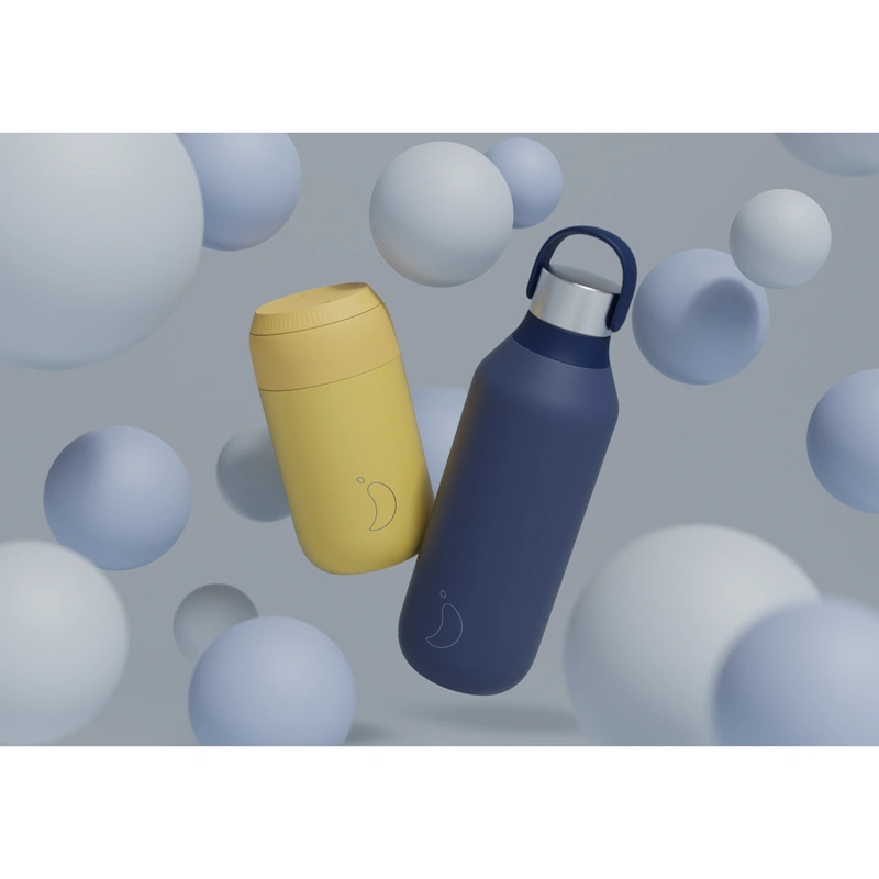 Chilly's Bottles - Butelka termiczna Chilly's | 500ml | Niebieski