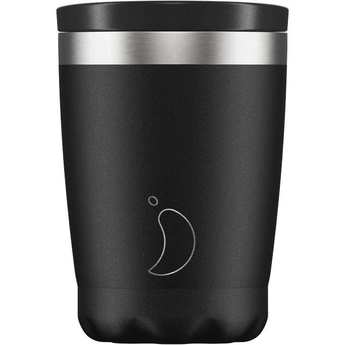 Chilly's Bottles - Kubek do kawy Chilly's Seria Monochrome 340ml Monochrome Black