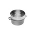 Staub - garnek żeliwny okrągły z wkładem 3.8 ltr grafitowy La Cocotte