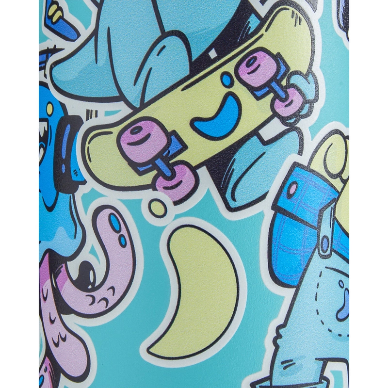 Chilly's Bottles - Butelka, 350ml - niebieska załoga