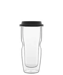 Luigi Bormioli - Szklanka termiczna z przykrywką