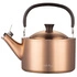 Vialli Design - Czajnik 1,5l z gwizdkiem Diamante złoty rose gold matowy