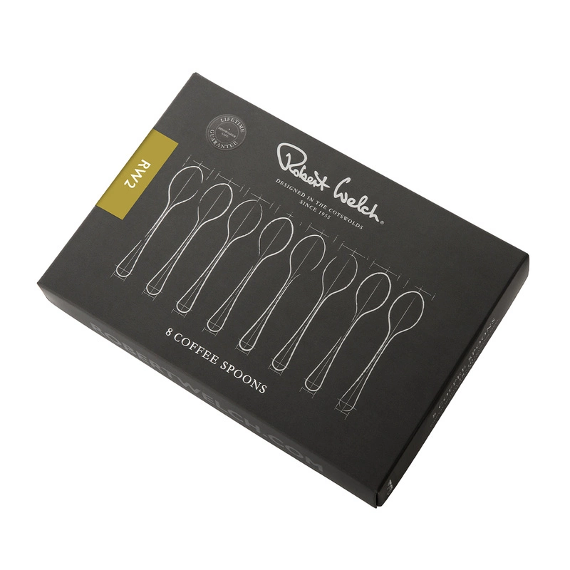 Robert Welch - Łyżeczki do kawy RW2 satin 8 sztuk