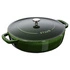 Staub - głęboka patelnia żeliwna Chistera zielona 24 cm