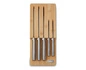 Joseph Joseph - Zestaw 5 noży w bamb. organizerze Elevate Steel