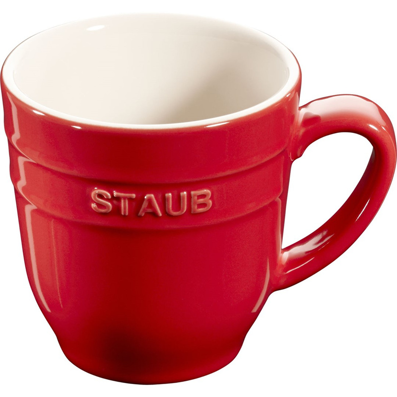 Staub - kubek 350 ml, czerwony