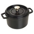 Staub - garnek brytfanna żeliwna czarna 1,2 l 16 cm