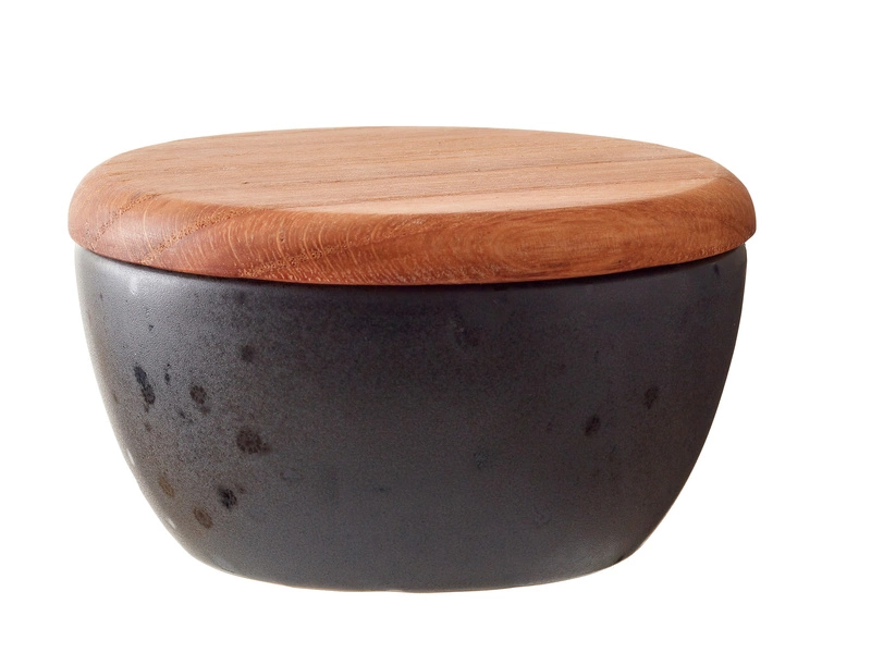 Bitz - Zestaw 3 sztuk misek z pokrywką Black/Dark blue