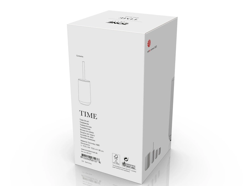 Zone Denmark - Szczotka do WC Time Soft Grey