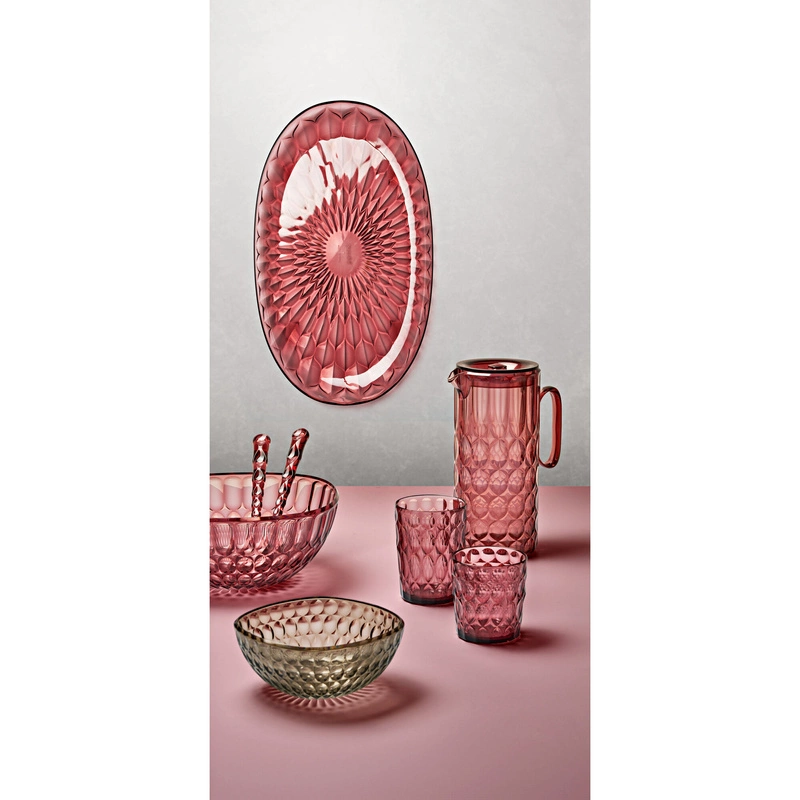 Guzzini - Sztućce do sałaty - fiołkoworóżowy