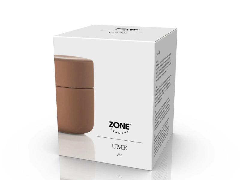 Zone Denmark - Pojemnik z pokrywą Ume Terracotta