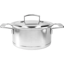 Demeyere - SILVER 7 Garnek niski z pokrywką 3 ltr