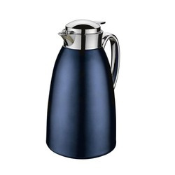 Cilio - dzbanek termiczny, stal nierdzewna, 1,0 l, śred. 14 x 27 cm, granatowy Venezia