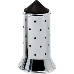 Alessi - solniczka, czarna pokrywka