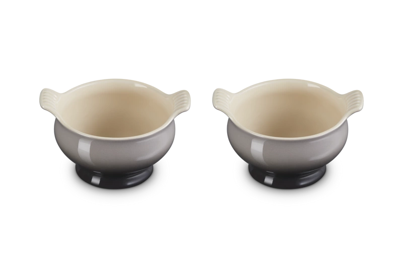 Le Creuset - Zestaw 2 Bulionówek 600ml flint