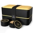 UMAMI - Lunchbox Original - Black & Bamboo - 1200 ml