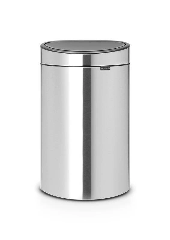Brabantia - Kosz na śmieci Touch Bin segregacja 23/10l stal matowa