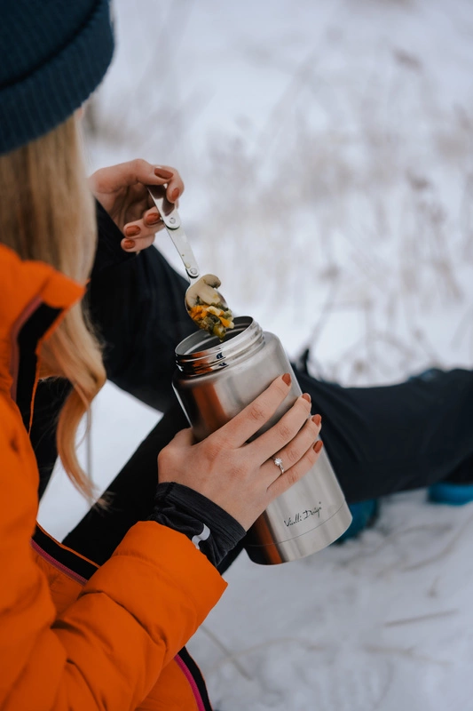 Vialli Design - Termos obiadowy 750ml FUORI stal matowa