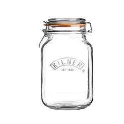 Kilner - Słoik 1,5l, Square Clip Top Jar