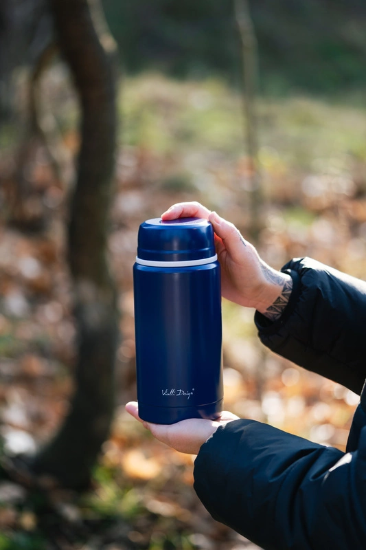 Vialli Design - Termos obiadowy 750ml FUORI granatowy