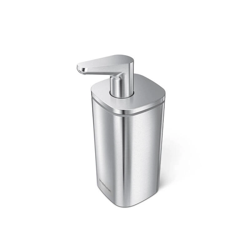 simplehuman - Dozownik do mydła z pompką 295ml stal matowa