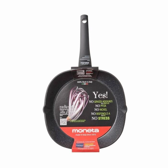 Moneta - Patelnia grillowa 28 x 28cm, Yes!, indukcja