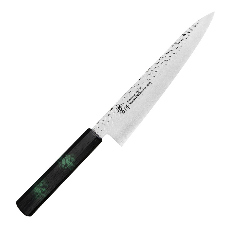 Sakai Takayuki - Nanairo VG-10 Green Nóż Szefa kuchni 21 cm