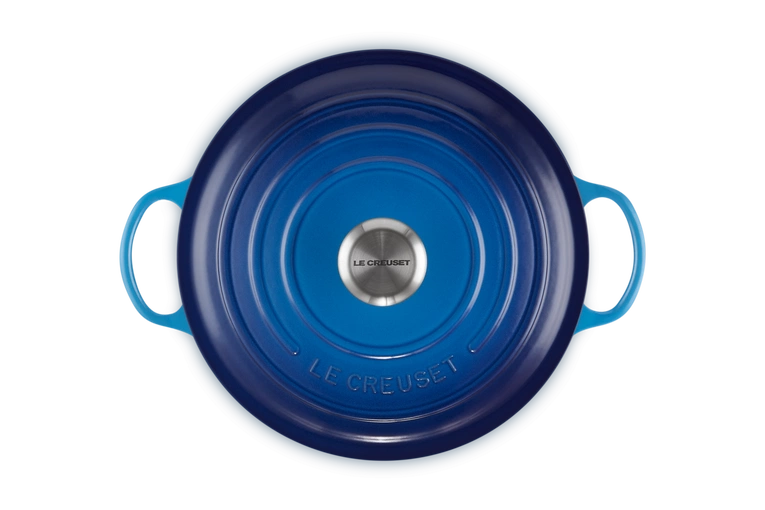 Le Creuset - La Marmite garnek żeliwny rodzinny azure 28 cm