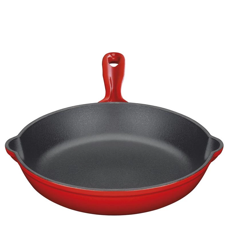 Kuchenprofi - patelnia żeliwna, śred. 16 cm, czerwona Provence