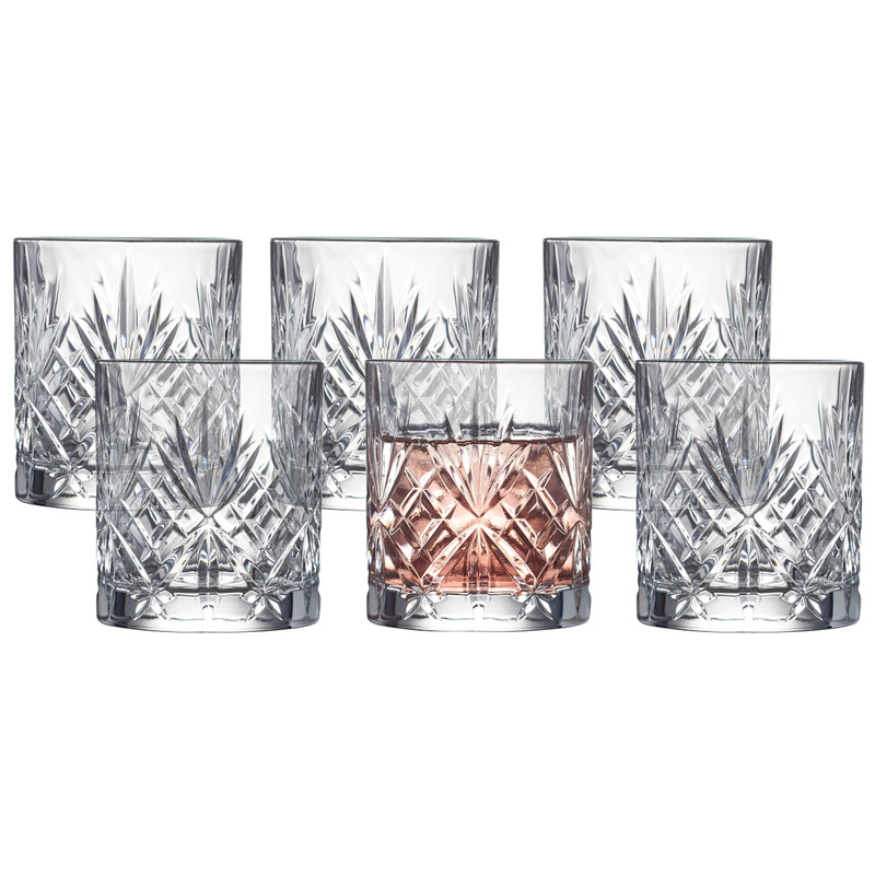 Lyngby Glas - Szklanki ze szkła kryształowego Melodia 230 ml 6 sztuk