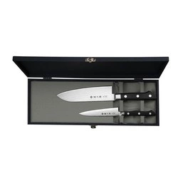 Tojiro - DP37 Nóż Santoku 17 cm + Uniwersalny 12 cm