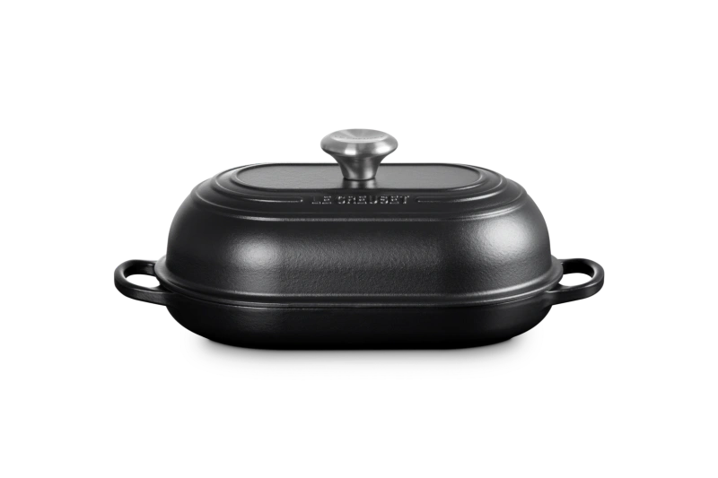 Le Creuset - owalny garnek do pieczenia chleba czarny