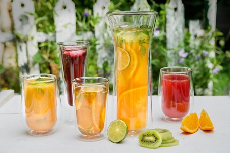 Vialli Design - Karafka z podwójną ścianką Amo 0,8 l