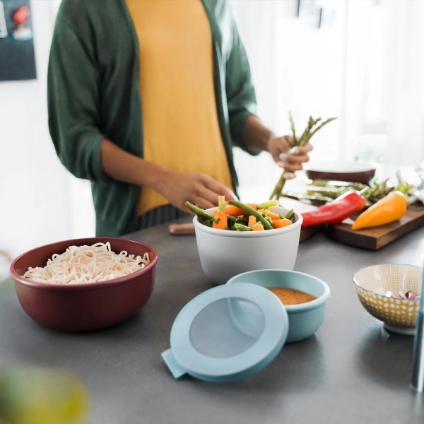 Mepal - Zestaw 3 misek Cirqula 350 750 1250 Nordic Black