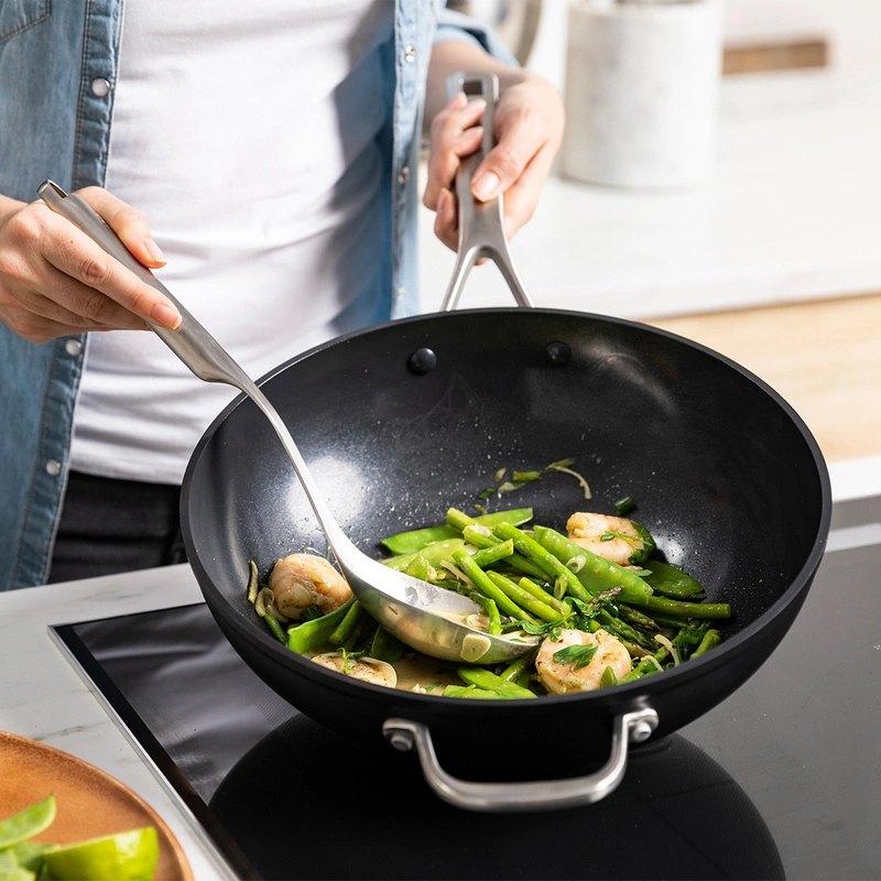 KitchenAid - Wok Forged Hardened Aluminium 30 cm