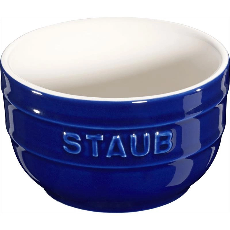 Staub - ramekin okrągły 200 ml, niebieski