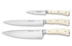 Wusthof Classic Ikon Creme - zestaw 3 noży 20 cm, 20 cm, 9 cm