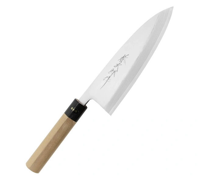 Tojiro - Aogami Damascus Nóż Deba 21cm