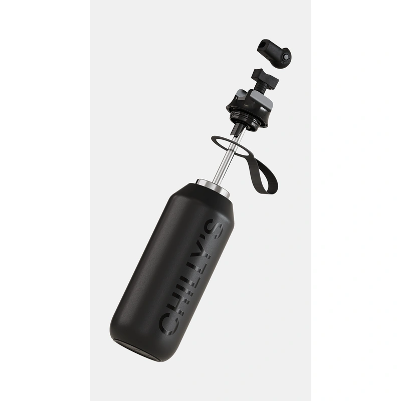 Chilly's Bottles - Butelka sportowa Chilly's | 500ml | Czarny