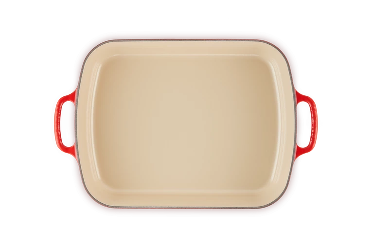 Le Creuset - Brytfanna żeliwna 33 cm Wiśniowy